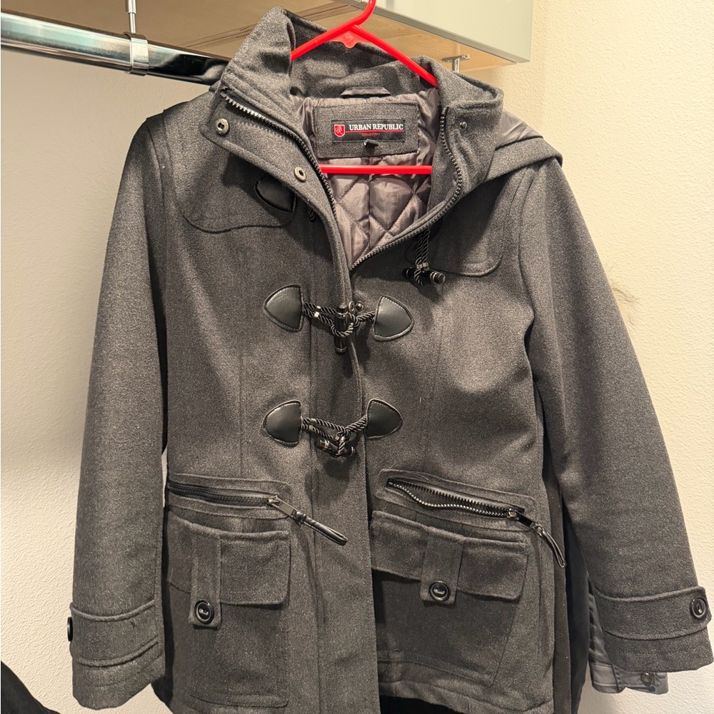 Urban Republic Charcoal Utility Jacket